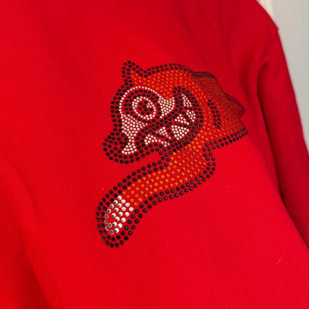 ICE CREAM Skateshake Crewneck Sweatshirt in Red, Small - Picture 10 of 15